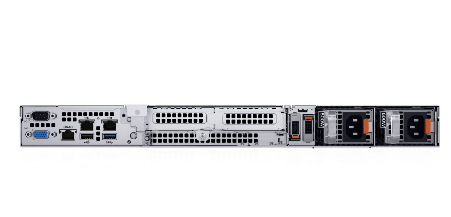 DELL PE R360 8X2.5 HP Xeon 6 Performance 6315P 32GB 1x480GB Rails Broadcom 5720 PERC H355 iDRAC9 Basic 2x700W_3
