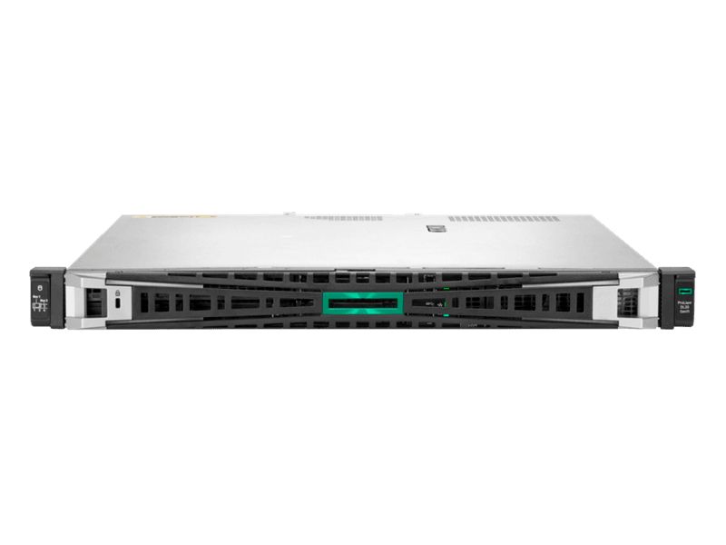 Server HPE ProLiant DL20 Gen11, Rack 1U, Intel Xeon E-2436 (6 C / 12 T, 2.90 GHz - 5.00 GHz, 18 MB cache, 65 W), 16 GB DDR5 ECC, 4 x SFF, 800 W