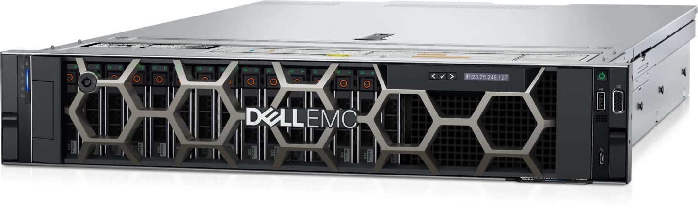 Server DELL PowerEdge R550, Rack 2U, Procesor server Intel Xeon Silver 4310, socket 4189, 12C / 24T, 2.10 - 3.30 GHz, 18 MB cache, 120 W 16 GB DDR4 ECC, 480 GB SSD, 8 x LFF, DELL PERC H755, 2 x 700 W, Fara sistem de operare_1