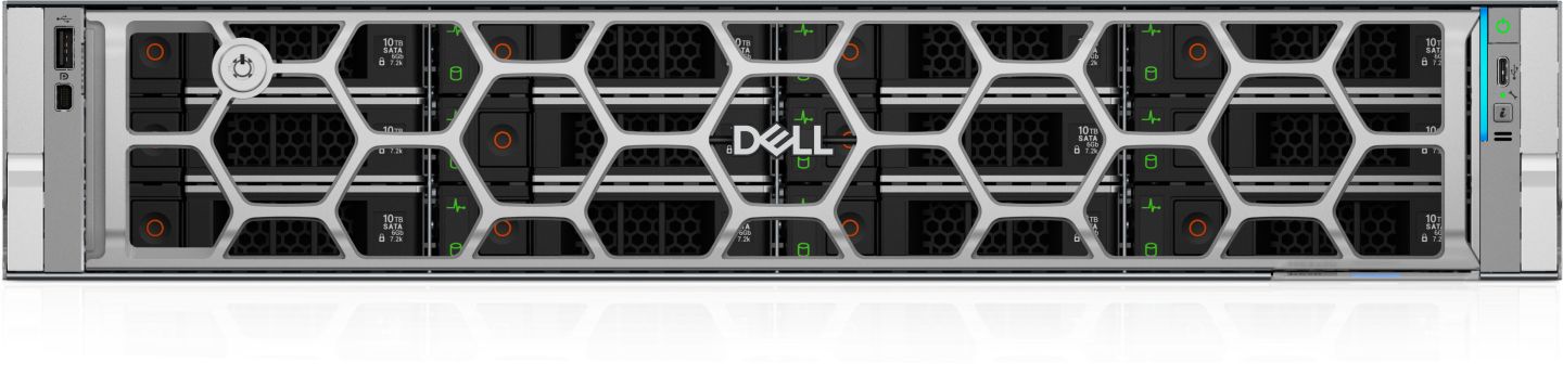 DELL PE R570 12x3.5 HP Xeon 6 Performance 6511P 32GB 2x960GB SSD SATA Rails Bezel PERC H965i iDRAC10 Ent 2x 1100W_2