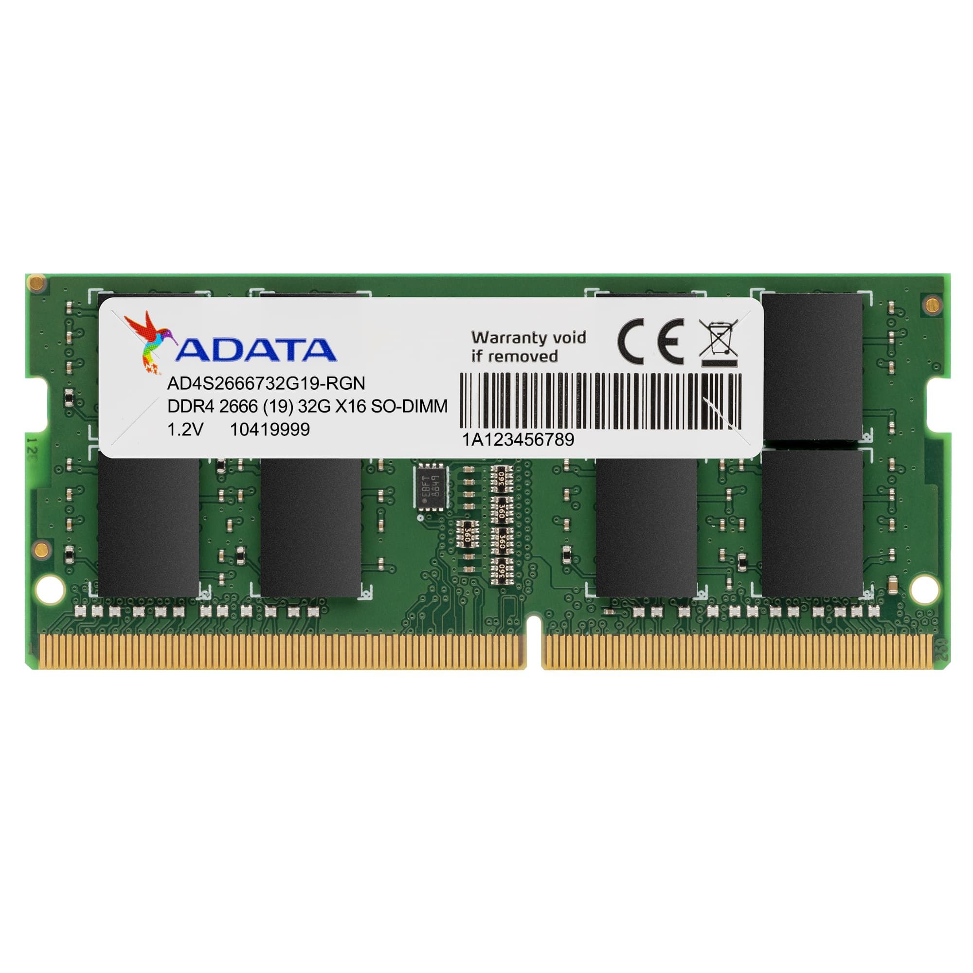 Memorie laptop ADATA Premier 16 GB DDR4 SO-DIMM 2666 MHz CL19 