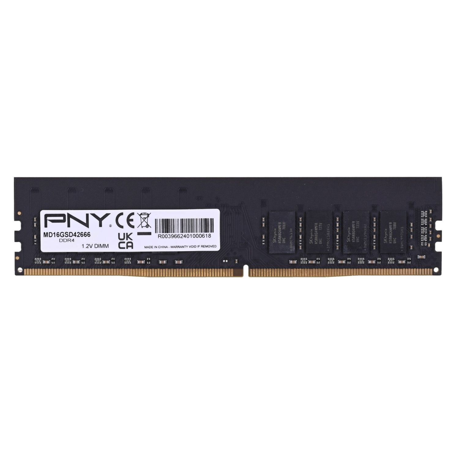 Computer memory PNY MD16GSD43200-SI RAM module 16GB DDR4 3200MHZ 25600