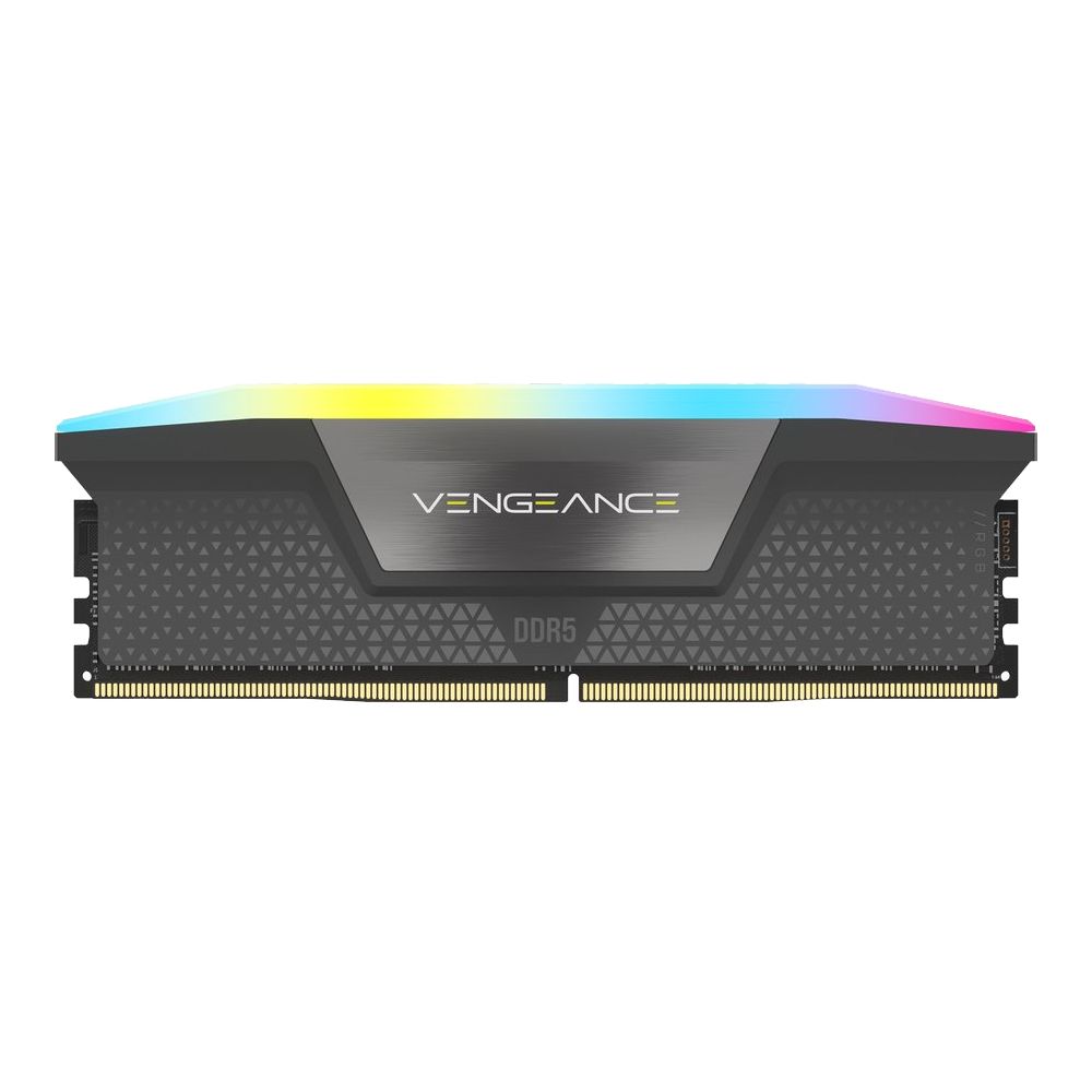 Memorie Corsair Vengeance 16 GB DDR5 5600 MHz CL40, XMP 3.0, EXPO, Gri, RGB