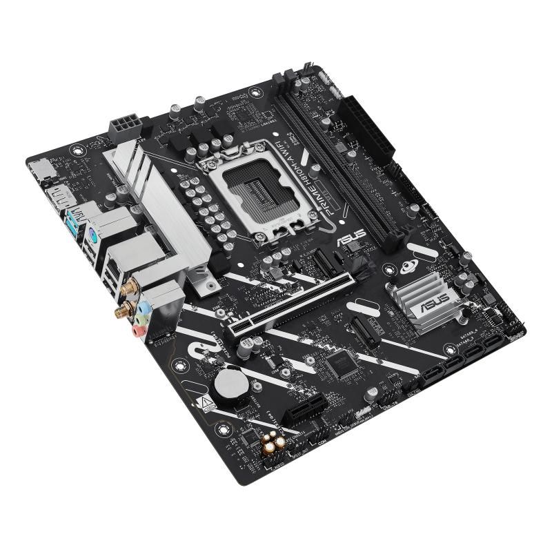 Placa de Baza ASUS PRIME H810M-A WIFI LGA1851, 2x DDR5, 1x DP 1x HDMI, 1x PCIE 4.0 x16 1x PCIE 4.0 x1, 2x M.2, 4x SATA 6GB/s, mATX_2