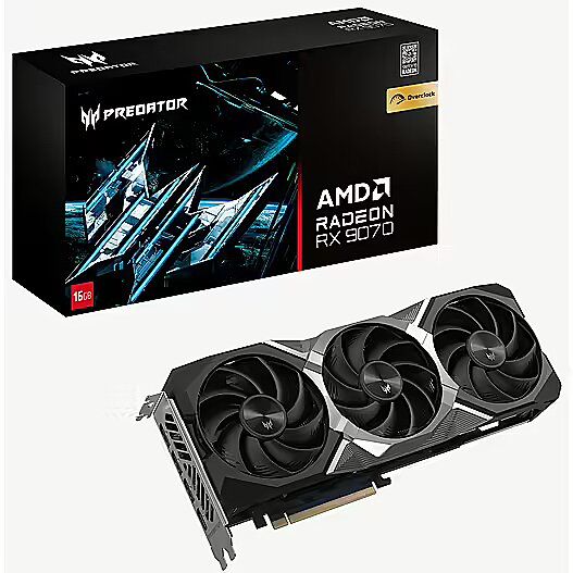Acer Predator BiFrost Radeon RX 9070 OC 16GB AMD GDDR6