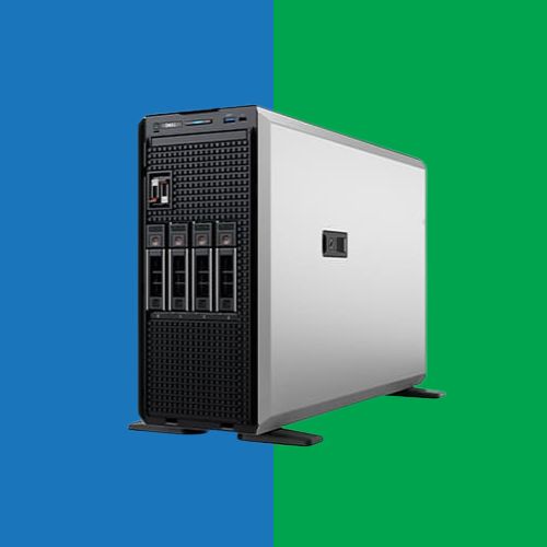 Dell PowerEdge T360 Tower Server,Intel Xeon 6 Performance 6353P 2.7GHz(8C/16T),32GB 5600MT/s UDIMM,2x960GB SSD SATA RI(8x3.5
