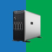 Dell PowerEdge T360 Tower Server,Intel Xeon 6 Performance 6353P 2.7GHz(8C/16T),32GB 5600MT/s UDIMM,2x960GB SSD SATA RI(8x3.5