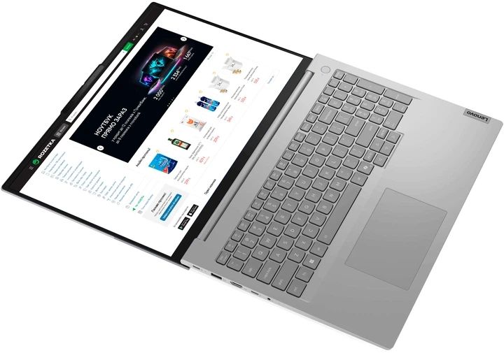 Laptop Lenovo ThinkBook 16 G9 IRL, 16 inch 1920 x 1200, Intel Core 5 210H (8 C / 12 T, 2.2 GHz - 4.8 GHz, 12 MB cache, 28 W), 16 GB DDR5, 1 TB SSD, Intel Graphics, Windows 11 Pro, Arctic Grey_1