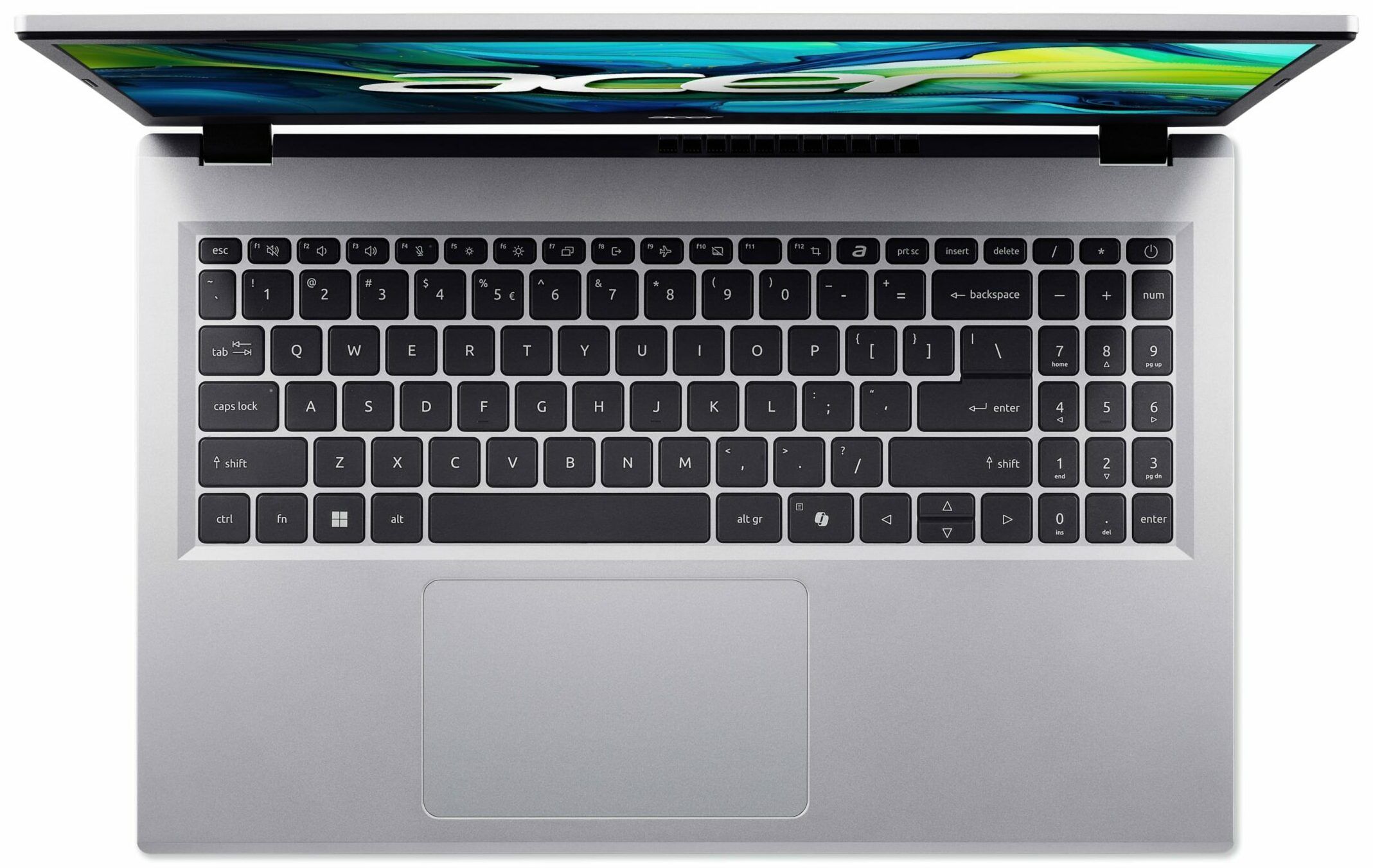 Laptop Acer Aspire Go 15 NX.JDCEX.002, 15.6 inch 1920 x 1080, Intel I5-1334U (10 C / 12 T, 1.3 GHz - 4.6 GHz, 12 MB cache, 55 W), 16 GB DDR5, 512 GB SSD, Intel Intel Iris Xe Graphics, Windows 11 Home, Silver_7