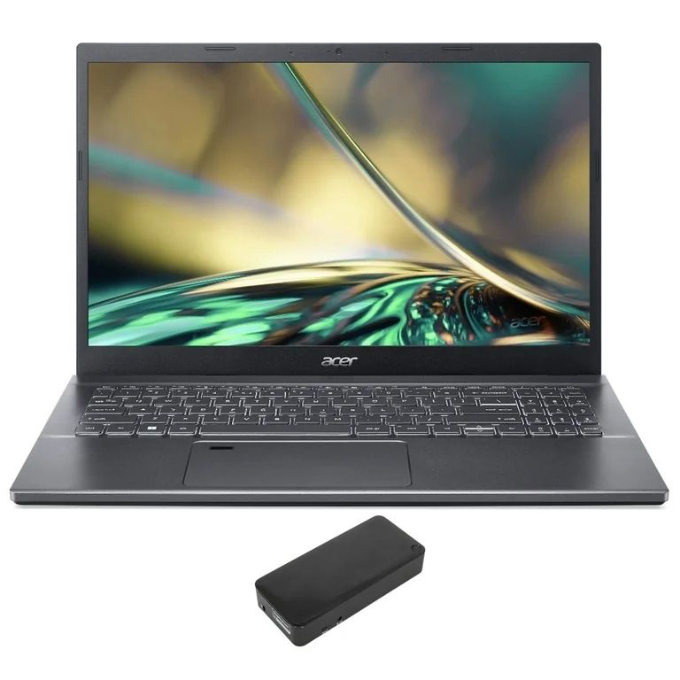 Laptop Acer Aspire Go 15 Ag15-71p-5155, 15.6 inch 1920x1080, Intel Core i5-1334U (10 C / 12 T, 3.4 GHz - 4.6 GHz, 12 MB cache, 55 W), 16 GB DDR5, 1 TB SSD, Intel Iris Xe Graphics, Windows 11 Home, Tastatura English, Argintiu_6