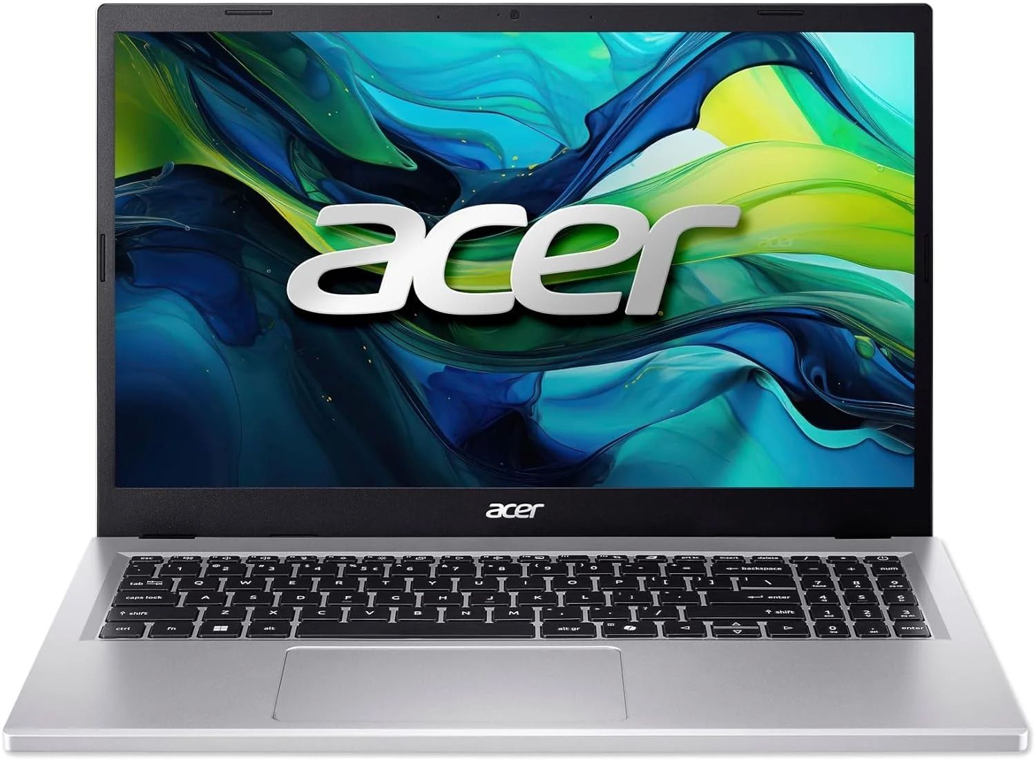 Laptop Acer Aspire Go 15 Ag15-71p-5155, 15.6 inch 1920x1080, Intel Core i5-1334U (10 C / 12 T, 3.4 GHz - 4.6 GHz, 12 MB cache, 55 W), 16 GB DDR5, 1 TB SSD, Intel Iris Xe Graphics, Windows 11 Home, Tastatura English, Argintiu_7